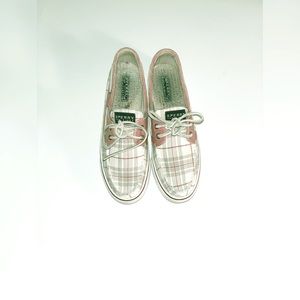 Sperry top-sider bahama raspberry plaid